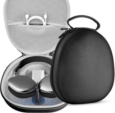 AirPod Max Case w/ Sleep-Mode, Wireless Headphone Travel Storage Protective Case