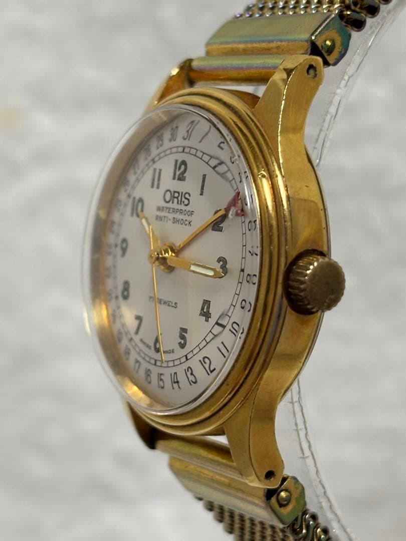 ORIS Pointer Date Hand-Wound Watch Model 7285 Tes… - image 2