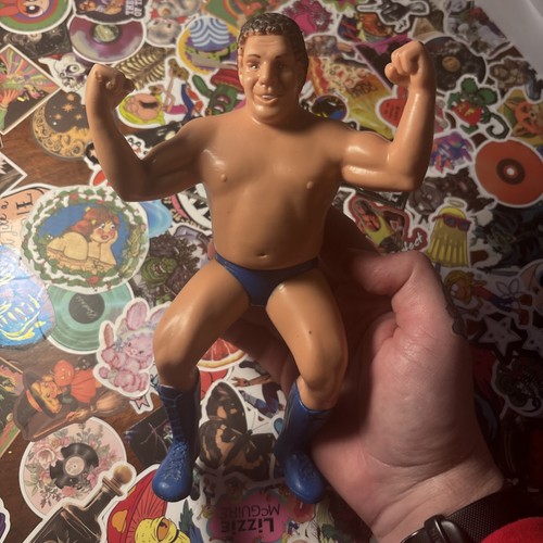 WWF LJN Wrestling Figure Andre The Giant With Shor...