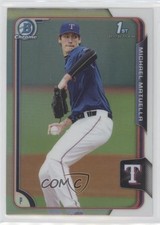 2015 Bowman Draft Chrome Refractor Michael Matuella #70 ey6