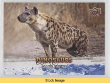 2015 Upper Deck Dinosaurs Ice Age Creatures SSP Giant Hyena #145 READ 0e3