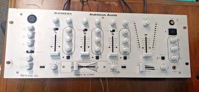 American Audio Q-2422/SX PRO Mixer Preamp Audio Phono Professional DJ Equipment