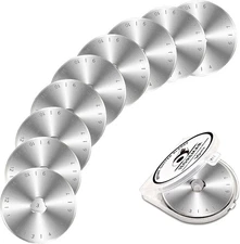 10pcs 45mm Rotary Cutter Blades, 3rd Gen Rotary Cutter Replacement Blades, Su...