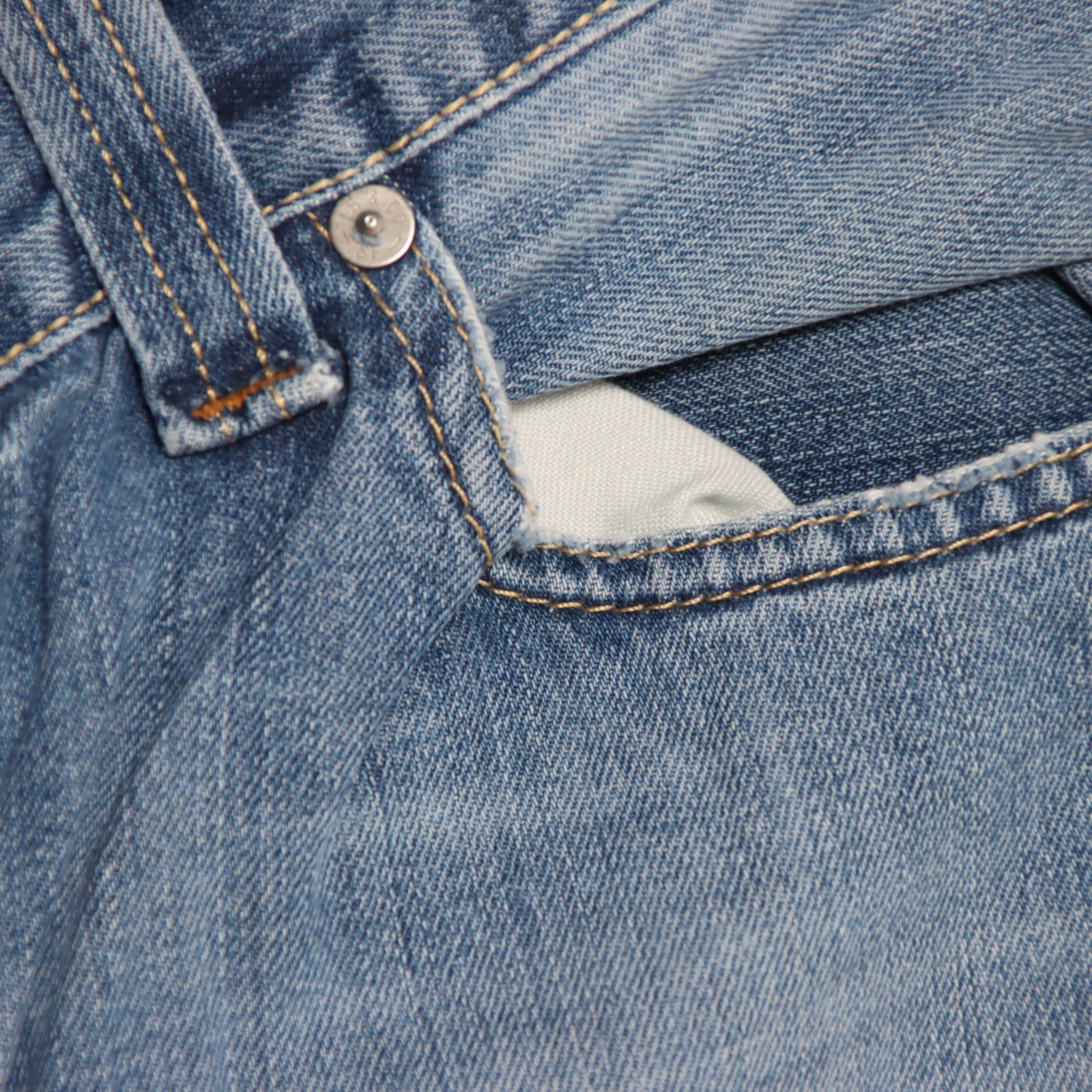 Levi's 506 standard W33 L32 (Cod.Y1363) vintage jeans used in Levis denim thumbnail 8