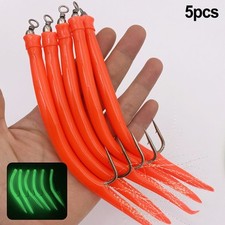Fishing Hooks Fishing Hook Fishing Accessories Fishing Eel Tube Jig Bait