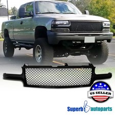 Fits 99-02 Silverado 2000-2006 Tahoe Suburban Glossy Black Honeycomb Mesh Grille Fits 99-02 Silverado 2000-2006 Tahoe Suburban Glossy Black Honeycomb Mesh Grille