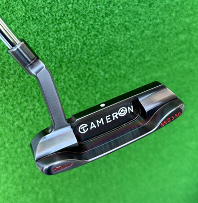 Scotty Cameron Circle T Black Pearl Newport Beach Smiley Stamps