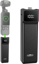 Battery Handle Compatible with DJI Osmo Pocket 3 Accessories, with Digital Scree