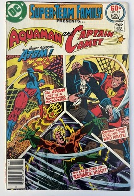 SUPER-TEAM FAMILY #13 DC COMICS 1977 Aquaman & Captain Comet, FN 6.0