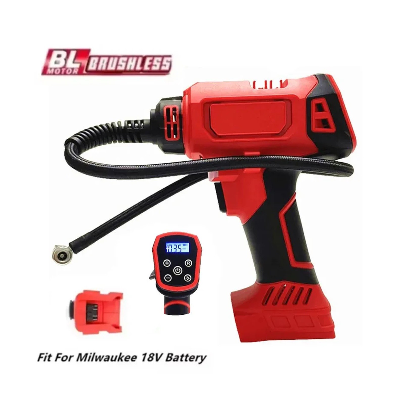 Pompe Air Electrique Milwaukee pour Résoudre les Pannes de Pression