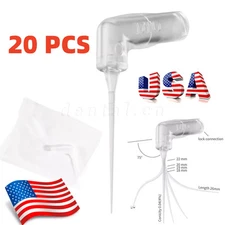 Dental Endodontic Endo Irrigation Needle Tip Disposable Root Canal Syringe Tips