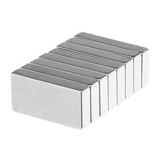 1 x 1/2 x 3/16 Inch Powerful Neodymium Rare Earth Block Magnets N42 8 Pack 