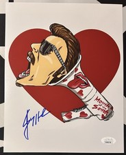 Jimmy Hart Signed 8x10 Photo. The Mouth Of The South. WWE WWF HOF. JSA COA. A82
