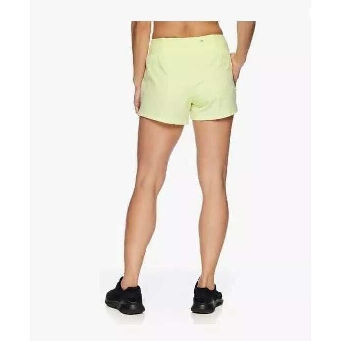 Reebok Revolve Slim Shorts Luminary Green Athletic Running Womens XXL thumbnail 3