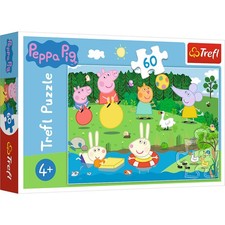 Trefl Kids Peppa Pig Holiday Fun 60 Piece Jigsaw Puzzle