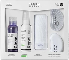 Jason Markk Starter Box, Shoe Cleaning Kit, 5-Piece Set, Deep Cleaning Solutions