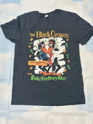 THE BLACK CROWS SHAKE YOUR MONEY MAKER 2021 TOUR T SHIRT - MEDIUM