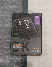 Western Digital BLACK P10 2TB External USB 3.2 Gen 1 Portable Hard Drive - W
