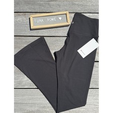 Lululemon Align High-Rise Mini Flare Pant 32" Black size 10 NWT