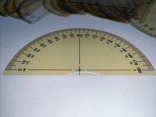 Clear Flexible Plastic 180  Protractor Drafting Tool Class Set of 25