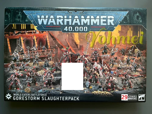Gorestorm Slaughterpack Battleforce - World Eaters - 40k WITHOUT SLAUGHTERBOUND