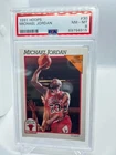 Michael Jordan 1991-92 NBA Hoops PSA 8 NM-MT Mint HOF Chicago Bulls Card #30
