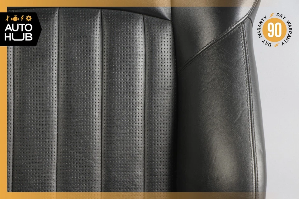 02-04 Mercedes W203 C32 AMG Almofada de Assento Superior Frontal Direita ou Esquerda Preta Fabricante de Equipamento Original - Imagem 4 de 4