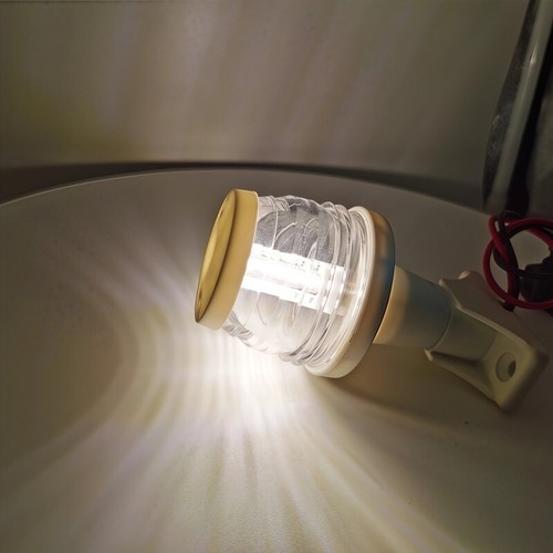 Boat 10-24V All-round Navigation Light Fixed Mount Base LED Lamp Signal Light - Foto 6 di 6