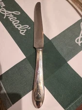 Rare Greenbrier Resort Hotel Springhouse 1920's Silver Plate Service Knife