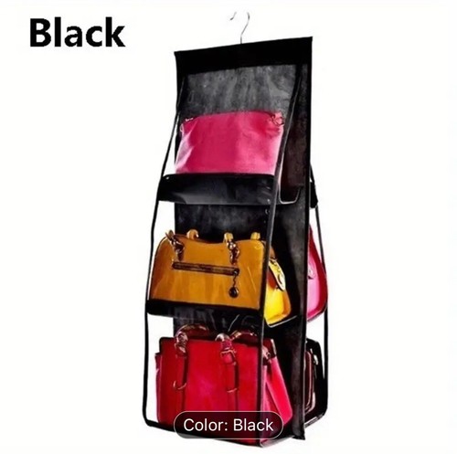 Organizer per borsetta da appendere con 6 tasche borsa portaoggetti
