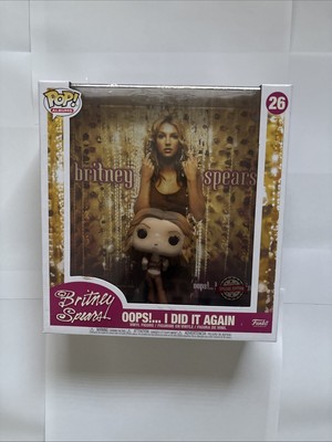 britney spears BIG funko pop Special Edition, Pop!Albums OOPS!  I DID IT AGAIN