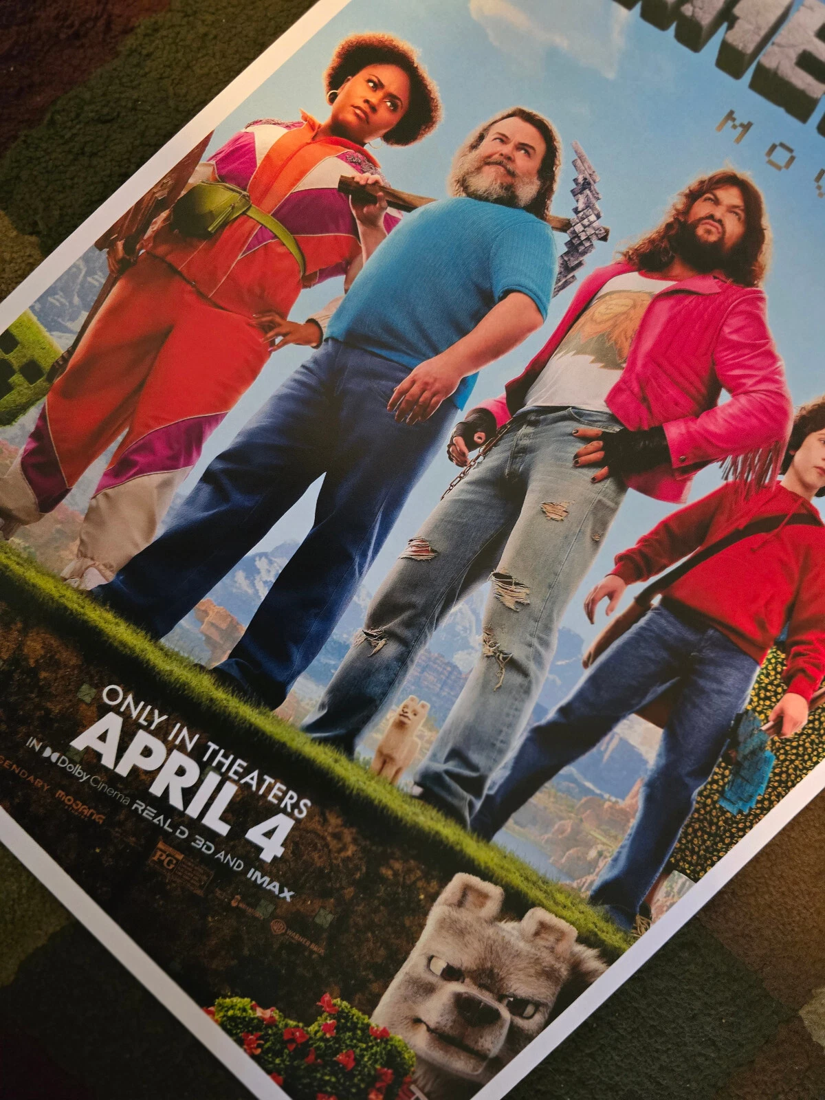 A Minecraft Movie Collector's Poster Print