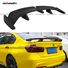 55" Universal Rear Trunk Spoiler Wing Car Sedan PRO Style Matte Black Drill-Free