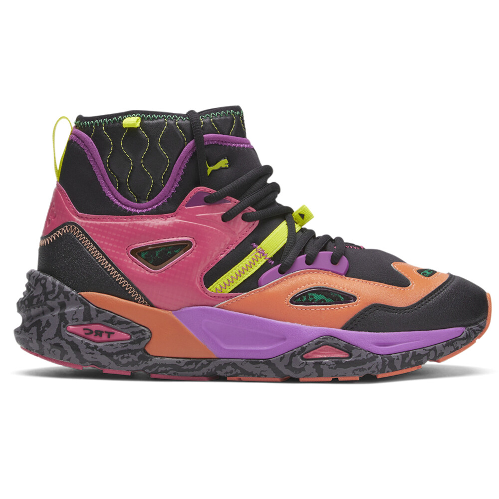Puma Trc Blaze Mid Ski Club Hi Top Lace Up  Mens Pink Sneakers Casual Shoes 3902