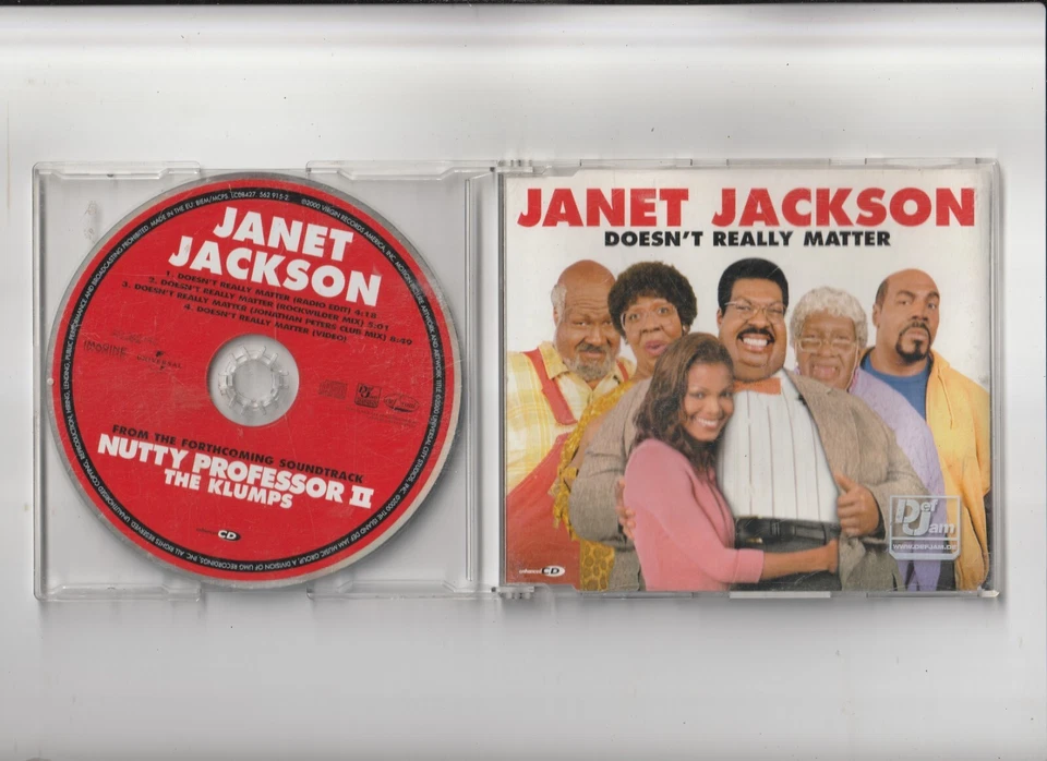 Janet Jackson -  Doesn't really matter (2000) [Maxi-CD] sehr gut - Bild 1 von 1