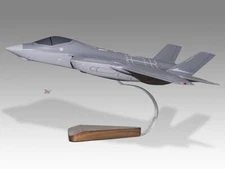 Lockheed Martin F-35A RAAF A35-001 Desk Wood Airplane New Model Large Scale 1/48