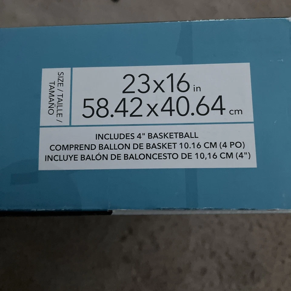 Aro de baloncesto SKLZ mini puerta 23x16 pulgadas Foto 3 de 4