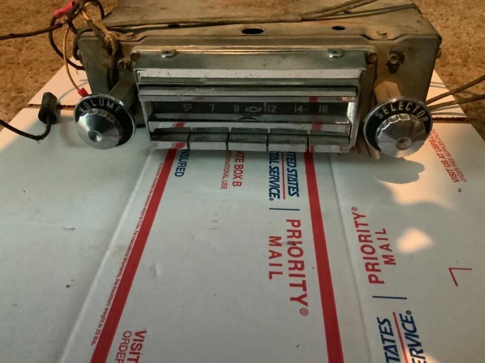 GM 1955-1956 CHEVY BELAIR NOMAD ЧУДО БАР WONDERBAR AM РАДИО POWER PAK ДИНАМИК - Изображение 2 из 4