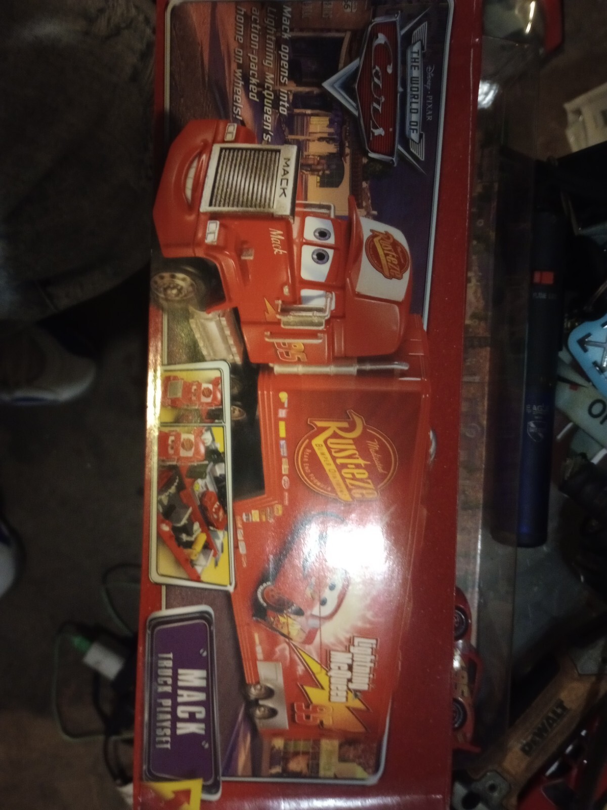 Disney Pixar Supercharged CARS Mack Truck Playset New 2006 Mattel eBay