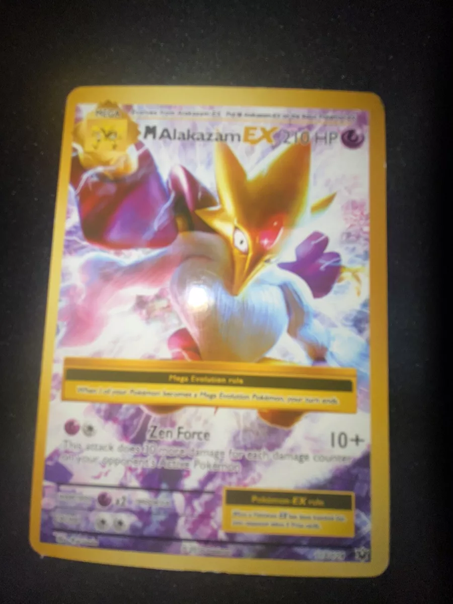 Card Pokemon Mega Alakazam Ex