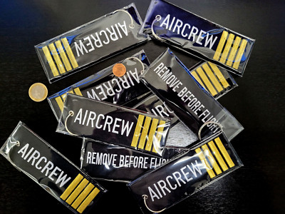 AIRCREW 3er SET Pilot Aviator Co Crew ähnlich REMOVE  Avion / Aircraft / YakAir