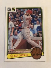 Matt Carpenter 2017 Donruss Retro Variations #RV34 St Louis Cardinals