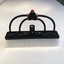 Tucker Hybrid Bristle Euro Brush Water-Fed Cleaning Brush With Nylon Bristle
