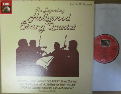RLS 765 The Legendary Hollywood String Quartet / 3 LP box set