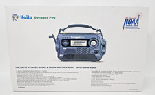 Kaito Voyager Pro KA600 Digital Solar Dynamo Hand Crank AM/FM/LW/SW NOAA Weather
