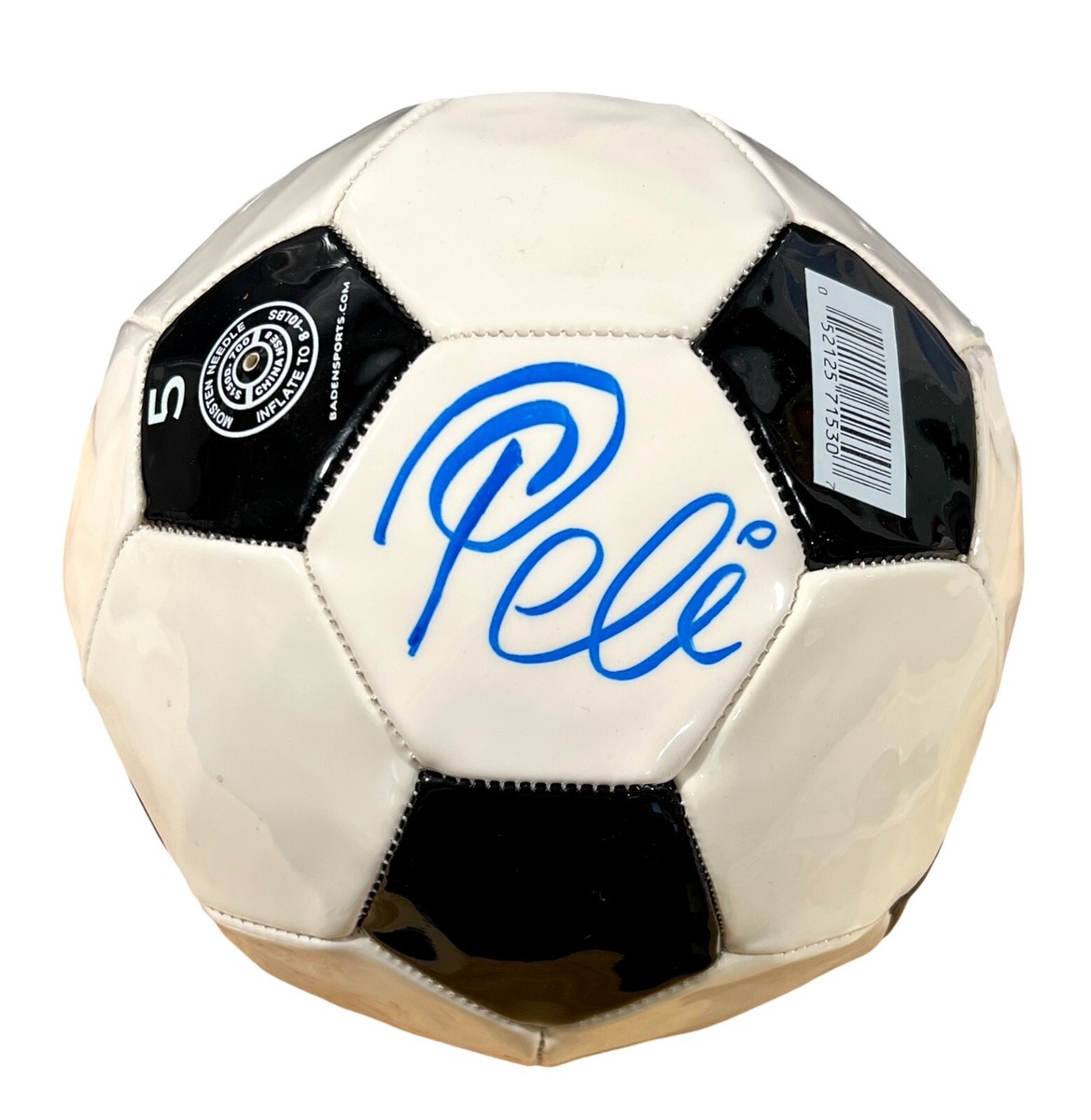 Pele Signed Soccer Ball. Greatest Player Ever. Autographed