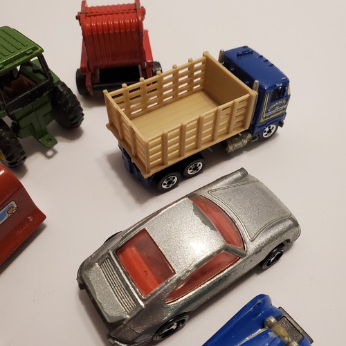 Hot Wheels Lot of 9 Die Cast Vehicles Green Ferrari Tomica Bugatti Coupe - Picture 8 of 14