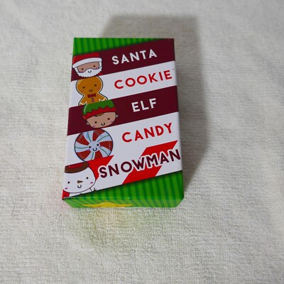 Santa Cookie Elf Candy Snowman Card Game Taco Cat