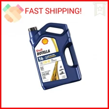 Shell Rotella T6 Full Synthetic 15W-40 Diesel Engine Oil (1-Gallon, Single Pack)