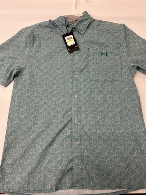 Ua Dockside SS Novelty Light Green And Grey 